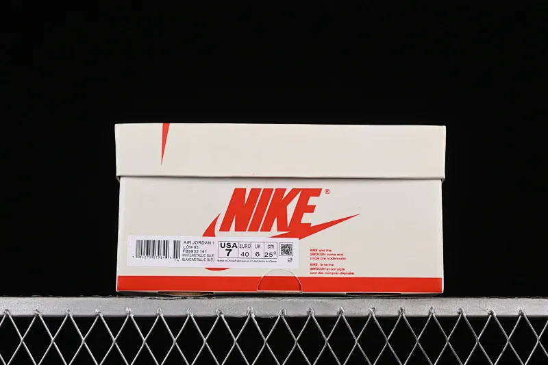 All categories Air Jordan Jordan series basketball shoes Air Jordan 1 Low Z version Air Jordan 1 Low "85 Metallic Blue" AJ1 Joe 1 metallic white blue FB9933-141
